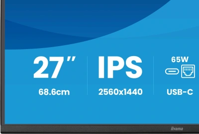 Монитор Iiyama 27" ProLite XB2797QSN-B1 черный IPS LED 16:9 HDMI M/M матовая HAS Piv 350cd 178гр/178гр 2560x1440 75Hz DP Quad 2K (1440p) USB 5.8кг