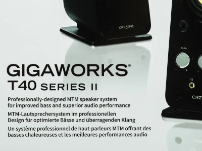 Колонки Creative GigaWorks T40 series II 2.0 черный 32Вт