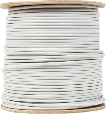 Кабель коаксиальный ITK CC1-R6F1-111-300-G RG-6 FTP 75Om PVC внутренний 300м белый