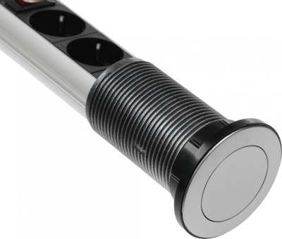 Сетевой разветвитель Premier 3R USB 1.8м (3 розетки) серый (коробка)