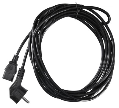 Кабель Buro AN23-1000-5 IEC C13 Евровилка 5м черный