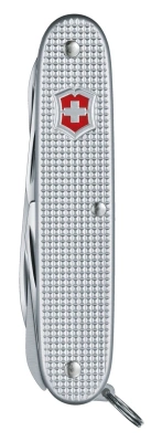 Нож перочинный Victorinox Farmer X Alox (0.8271.26) 93мм 10функц. серебристый карт.коробка