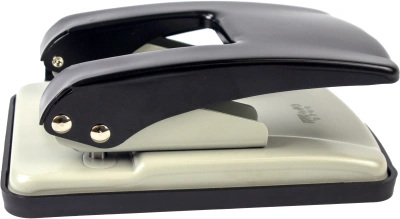 Дырокол Kw-Trio Stylish Heavy Duty 09760 макс.:40лист. металл ассорти отв.:2 с линейкой