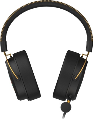 Наушники с микрофоном A4Tech Bloody M595 Renegade черный/рисунок 2.3м мониторные USB оголовье (M595)