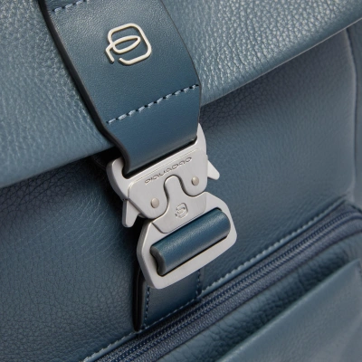 Рюкзак мужской Piquadro Tebe CA7158W144/BLU синий натур.кожа