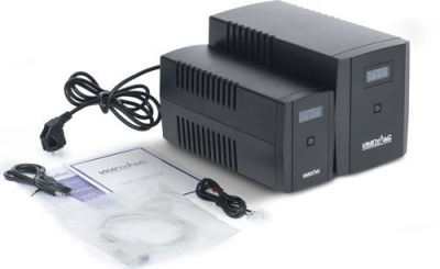 Источник бесперебойного питания Импульс Юниор Смарт 800 480Вт 800ВА черный