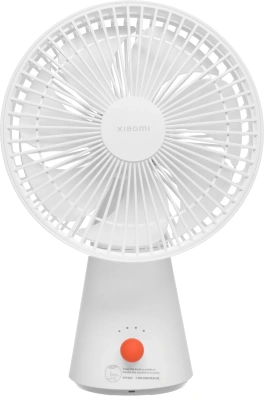 Вентилятор настольный Xiaomi Rechargeable Mini Fan 10Вт скоростей:4 белый