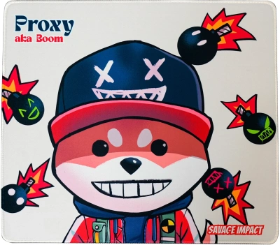 Коврик для мыши A4Tech Bloody SI-45 Proxy Boom Sand рисунок 45x40x4мм (SI-45)