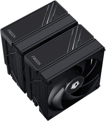 Устройство охлаждения(кулер) ID-Cooling Frozn A620 Soc-AM5/AM4/1200/1700/1851 черный 4-pin 29.85dB Al+Cu 270W 1190gr Ret (FROZN A620 BLACK)