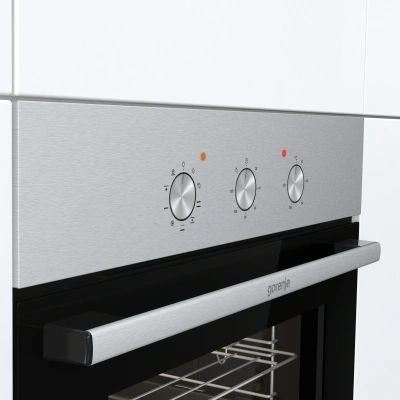 Духовой шкаф Электрический Gorenje BO6727E03NX черный/серебристый