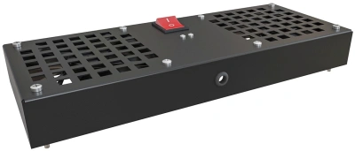 Модуль вентиляторный NTSS (NTSS-SWFAN2/6-8-10-BL) 2 вент. с термостатом с контроллером черный (упак.:1шт)