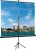 Экран на треноге Lumien 67" 120x120см Eco View LEV-100116 1:1 напольный рулонный черный Экран на треноге Lumien 67" 120x120см Eco View LEV-100116 1:1 напольный рулонный черный