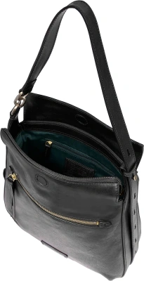 Сумка женская The Bridge Ingrid 04572501/30 черная натур.кожа
