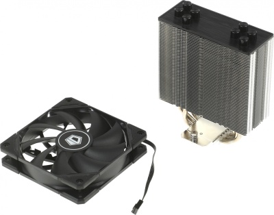 Устройство охлаждения(кулер) ID-Cooling SE-224-XTS Soc-AM5/AM4/1200/1700/1851 серебристый/черный 4-pin 16-29dB Al+Cu 220W 650gr Ret