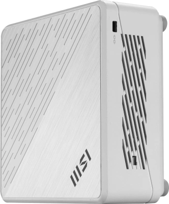 Неттоп MSI Cubi 5 1M-461BRU Core 7 150U (1.8) Graphics без ОС 2.5xGbitEth+1xGbitEth WiFi BT 65W белый (936-B0A822-461)
