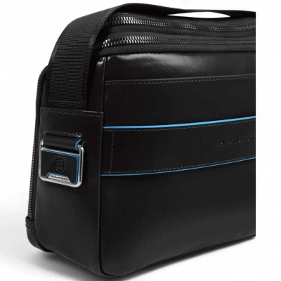 Сумка мужская Piquadro Blue Square CA6900B2/N черная натур.кожа
