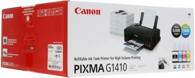 Принтер струйный Canon Pixma G1410 (2314C009) A4 черный