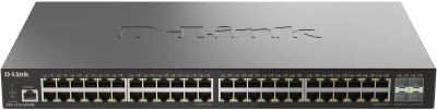 Коммутатор D-Link DGS-1210-52X/ME/C1A (L2) 48x1Гбит/с 4SFP+ управляемый