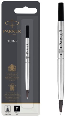 Стержень роллер Parker Quink Z01 (1950321) F 0.5мм черные чернила блистер
