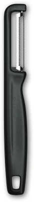 Овощечистка Victorinox Iotaс лезвием двухсторон. черный упак.:европодвес (6.0943.3)