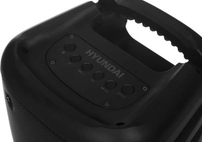 Колонка порт. Hyundai H-PS1006 черный 30W 1.0 BT 10м 1500mAh