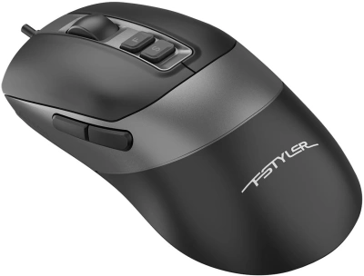 Мышь A4Tech Fstyler FM50S Plus черный оптическая 4000dpi silent USB 7but