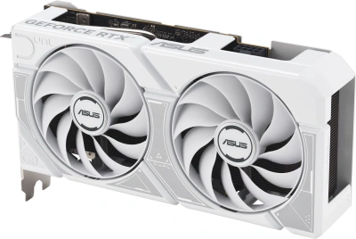 Видеокарта Asus PCI-E 5.0 DUAL-RTX5060-O8G-WHITE NVIDIA GeForce RTX 5060 8Gb 128bit GDDR7 2535/28000 HDMIx1 DPx3 HDCP Ret