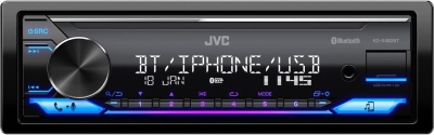 Автомагнитола JVC KD-X482BT 1DIN 4x50Вт v4.2 DSP 3 RDS