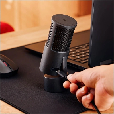 Микрофон проводной HyperX SoloCast 2 2м черный