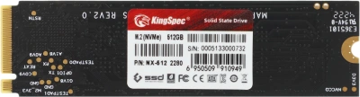Накопитель SSD Kingspec PCIe 3.0 x4 512GB NX-512 M.2 2280 0.9 DWPD