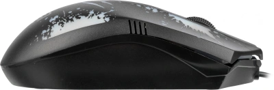 Мышь Оклик 399M STIGMA черный оптическая 1200dpi USB для ноутбука 3but (1175321)