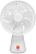 Вентилятор настольный Xiaomi Rechargeable Mini Fan 10Вт скоростей:4 белый