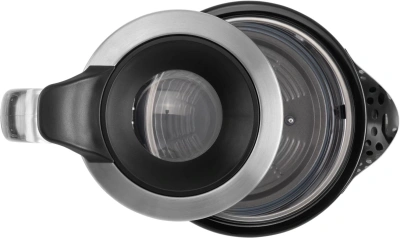 Чайник электрический Polaris PWK 1715CGLD 1.7л. 2200Вт черный корпус: стекло/пластик