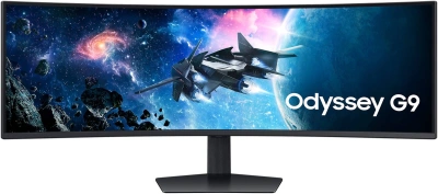 Монитор Samsung 49" S49CG954EMXUE черный VA LED 32:9 полуматовая HAS Piv 450cd 178гр/178гр 5120x1440 240Hz FreeSync Premium Pro DP USB 15.6кг