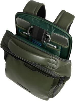 Рюкзак мужской Piquadro Ael CA6923S142/VE зеленый тимьяновый натур.кожа