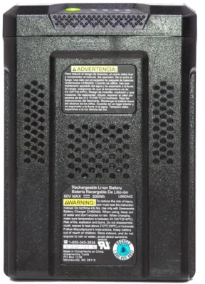 Батарея аккумуляторная Greenworks G60B5 60В 5Ач Li-Ion (2944907)