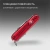 Нож перочинный Victorinox Huntsman (1.3713.T) 91мм 15функц. красный полупрозрачный карт.коробка Нож перочинный Victorinox Huntsman (1.3713.T) 91мм 15функц. красный полупрозрачный карт.коробка