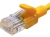 Патч-корд Suprlan 10-0161 UTP RJ-45 вил.-вилка RJ-45 кат.5E 0.5м желтый LSZH 26AWG