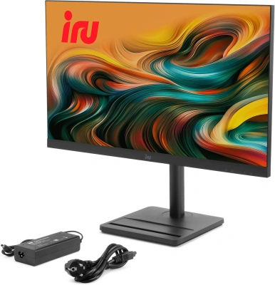 Моноблок IRU Strato 717 27" QHD i7 1255U (1.7) 16Gb SSD1Tb UHDG Windows 11 Pro GbitEth WiFi BT 120W Cam черный 2560x1440