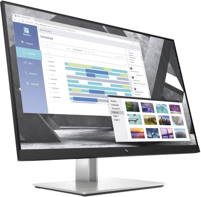 Монитор HP 27" E27q G4 черный IPS 5ms 16:9 HDMI матовая 250cd 178гр/178гр 2560x1440 75Hz VGA DP Quad 2K (1440p) USB 7кг