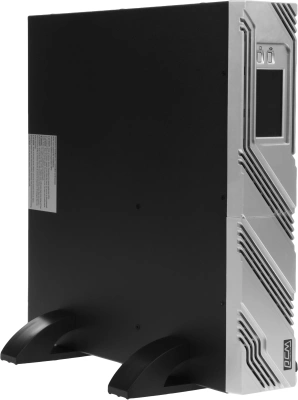 Источник бесперебойного питания Powercom Smart King RT SRT-1000A LCD 900Вт 1000ВА черный