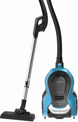 Пылесос Vitek VT-CV5410 2600Вт голубой/серебристый