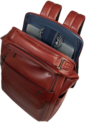 Рюкзак мужской Piquadro Solm CA7020S141/CU табачный натур.кожа