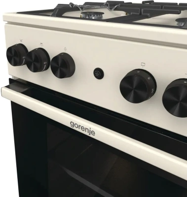 Плита Газовая Gorenje GG5A12BEF бежевый (без крышки) реш.чугун