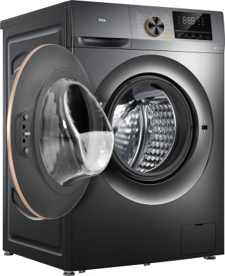 Стиральная машина TCL W-P210W класс: A+++ загр.фронтальная макс.:10кг серый инвертор