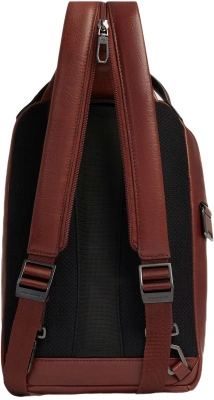 Рюкзак слинг мужской Piquadro Solm CA7028S141/BE песочный натур.кожа