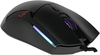 Мышь Оклик 714GM черный оптическая 7200dpi USB 6but (1620717)