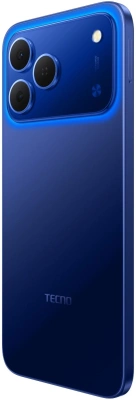 Смартфон Tecno Spark 50 128Gb 6Gb синий моноблок 3G 4G 2Sim 6.78" 720x1600 Android 16 50Mpix 802.11 a/b/g/n/ac/ax NFC GPS GSM900/1800 GSM1900 Protect FM microSD max2048Gb