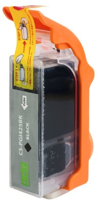 Картридж струйный Cactus CS-PGI425BK PGI-425BK черный пигментный (16мл) для Canon Pixma iP4840/MG5140/5240/6140/8140/MX884 с чипом