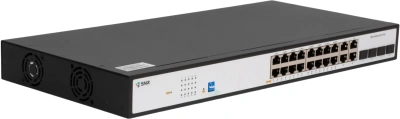 Коммутатор SNR SNR-S2300G-16TC-POE (L2) 16x1Гбит/с 4xКомбо(1000BASE-T/SFP) 16PoE 270W управляемый